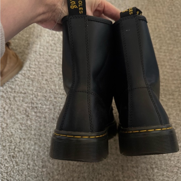 * new* Dr. Martens Women’s  Zavala Black Leather Boots Size us 9 New no box - Picture 7 of 8